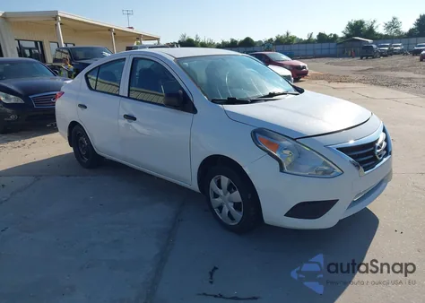 2015 Nissan Versa 1.6 S+ from USA, damaged, VIN 3N1CN7AP5FL896118